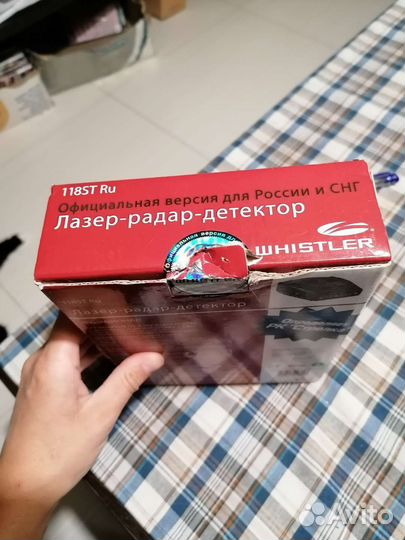 Радар-детектор Whistler 118st ru