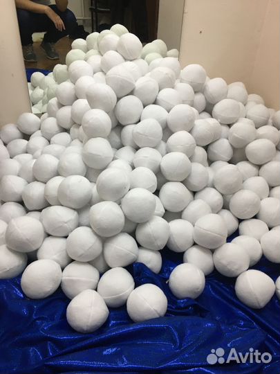 Мандарины и снежки набор