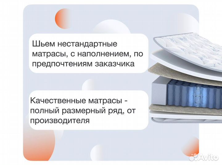 Матрас ортопедический