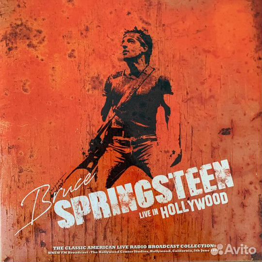 Виниловая пластинка springsteen bruce - live IN hollywood 1992 (natural clear vinyl) (LP)