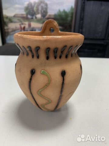 Горшок-кашпо керамический, СССР