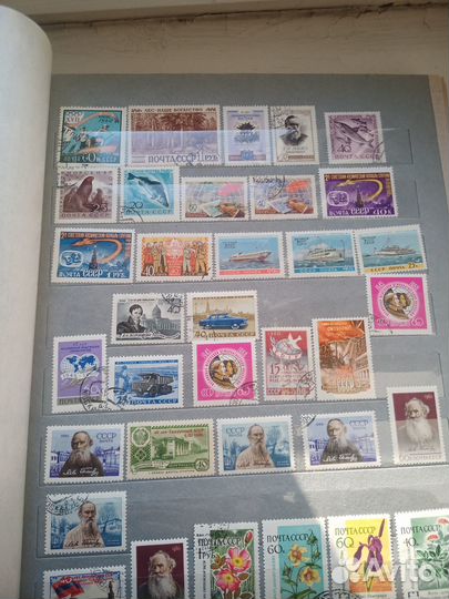 Почтовые марки СССР больше 1200 штук