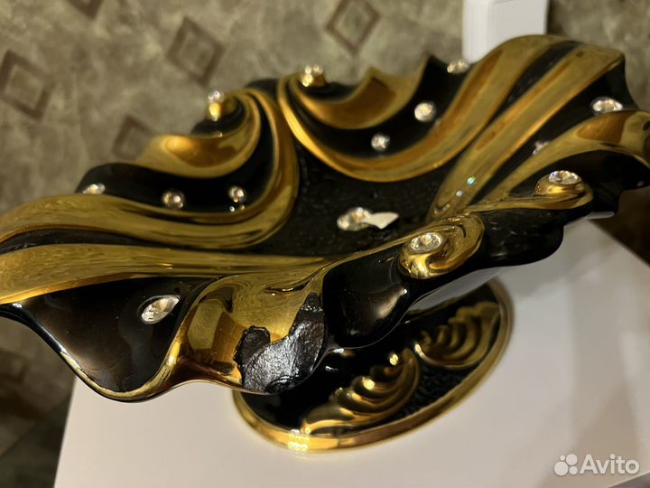 Ваза сваровскими камнями