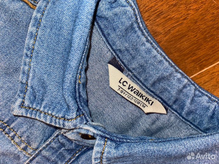 Джинсовая рубашка