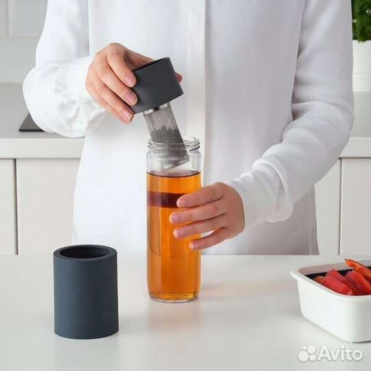 Эфтрестрэва,дорожная кружка с фильтром,Икеа,новый