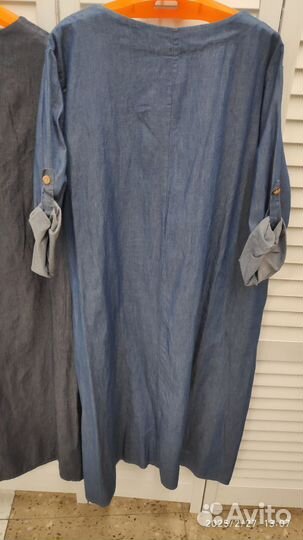 Платье женское. Джинсовое. Италия