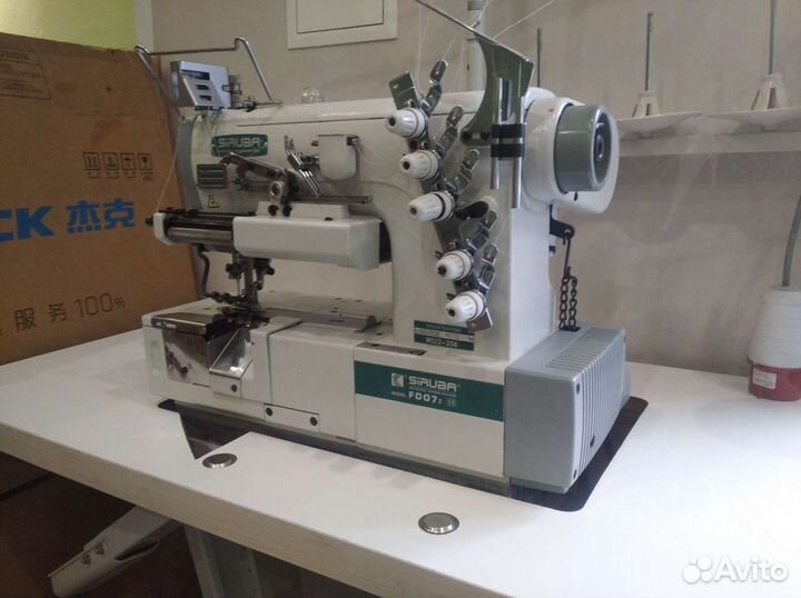 Промышленная плоскошовная машина Siruba F007J-W522