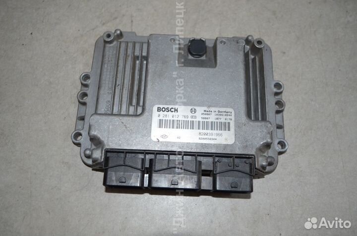 Эбу мозги блок управления 1.9 DCI f9qb800 меган 2