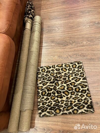 Когтеточка столбик для кошки до потолка