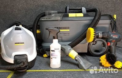 Прокат моющего пылесоса Karcher для химчистки