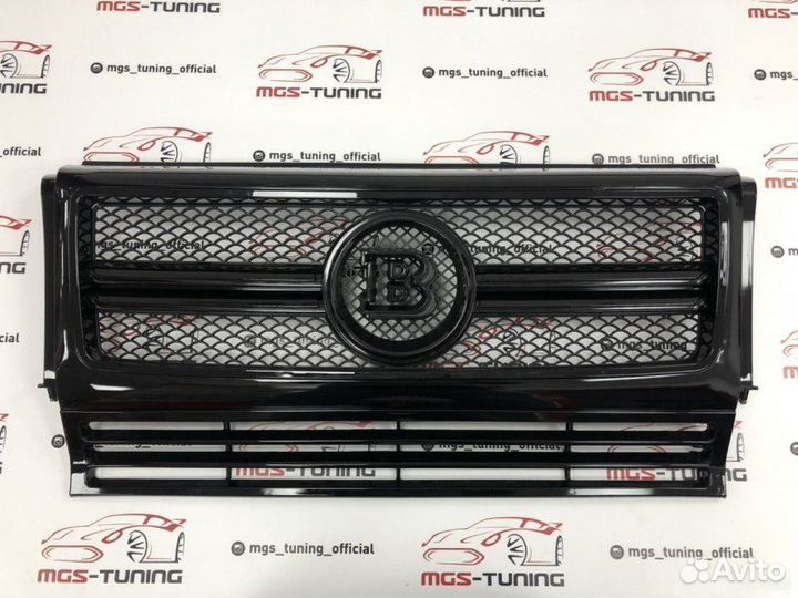 Решетка Mercedes G-class w463 (B) all black