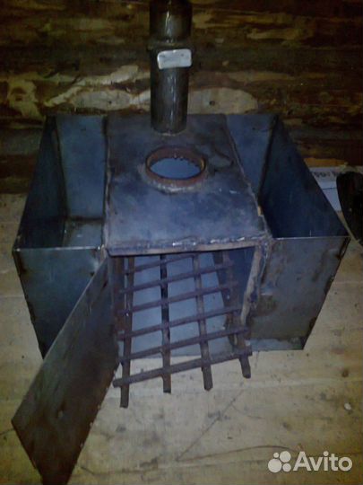 Печь для садового домика