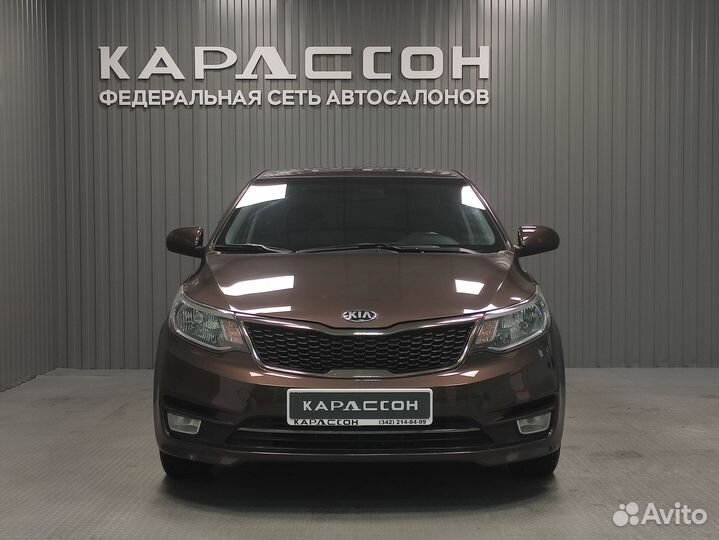 Kia Rio 1.6 AT, 2015, 120 659 км