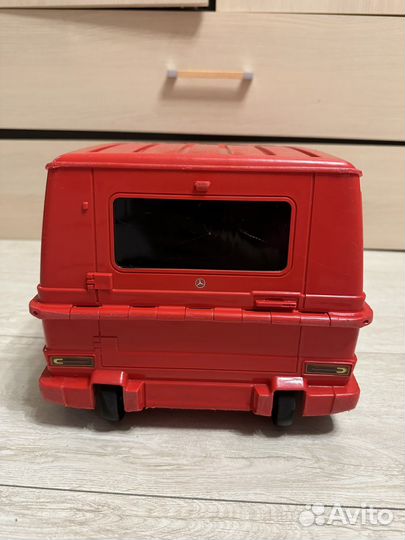 Детский чемодан машина