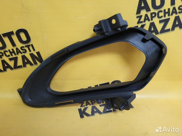 Накладка птф Kia Ceed JD 2012-2015 под 2 лампы