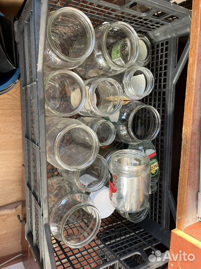 Банки стеклянные бу