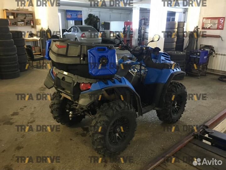 Кофр GKA Phantom-0 на квадроцикл Polaris 850