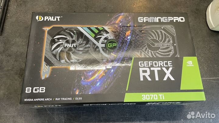 Видеокарта RTX 3070ti 8гб Palit Gaming Pro