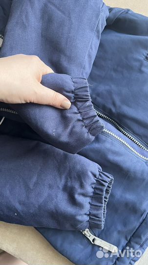 Куртка зимняя для мальчика 134 удлиненная