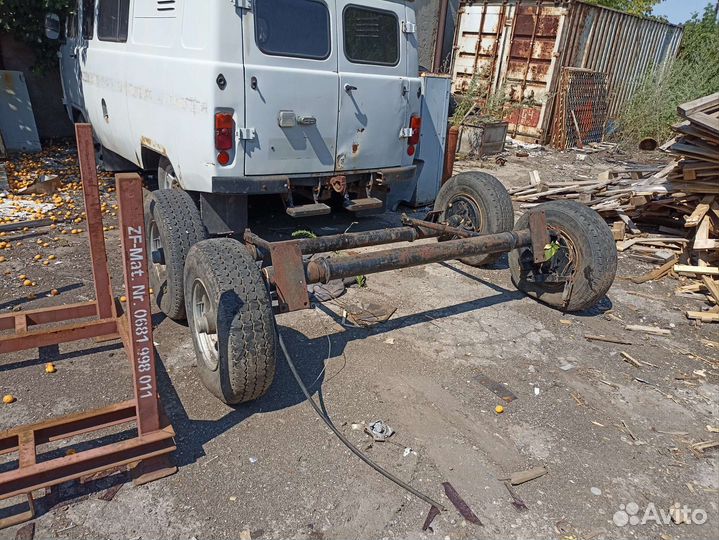 Тележка двухосная