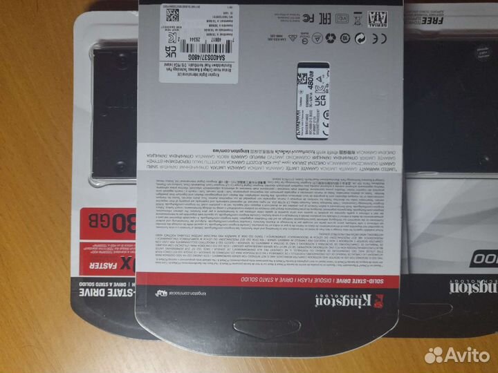 SSD Kingston A400 480GB Новые