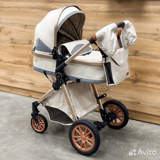 Детская коляска трансформер 2в1 Luxmom V9