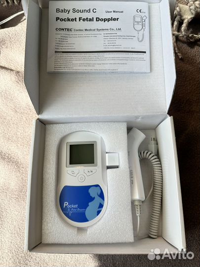 Pocket fetal doppler