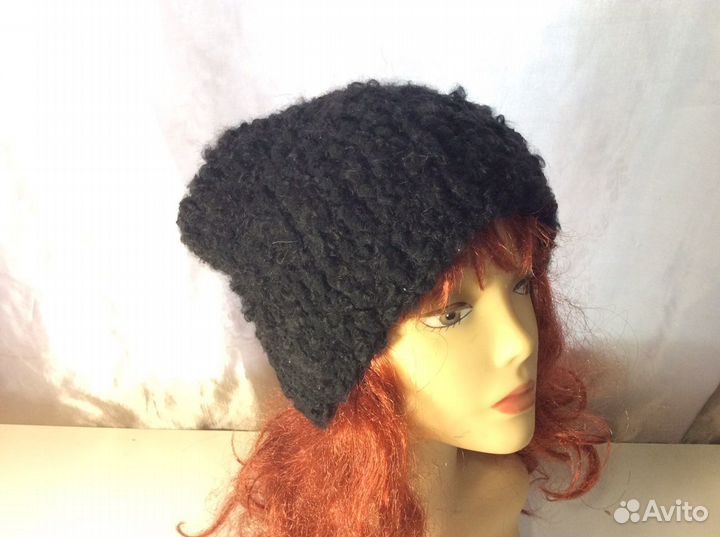 Авторская вязаная киса на осень, р 55-57, арт 252