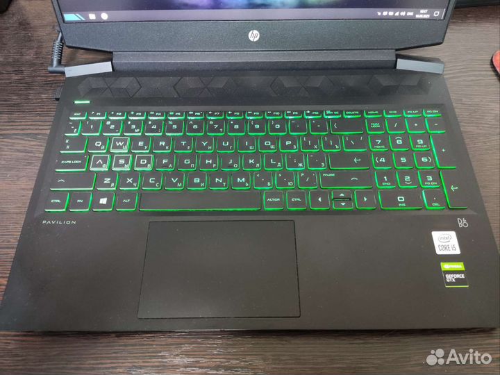 Игровой ноутбук HP Core i5-10300H/GTX 1660TI/16GB