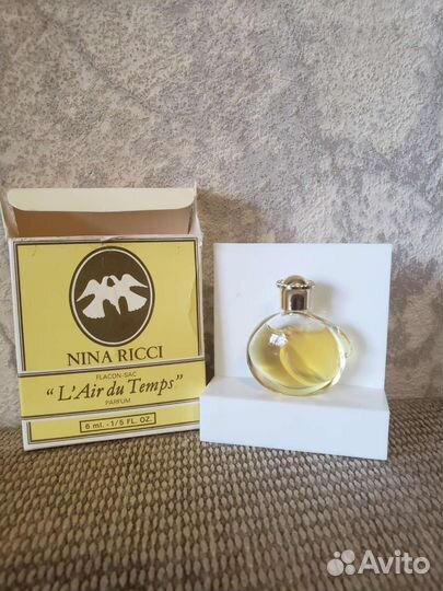 Духи nina ricci винтаж 6мл