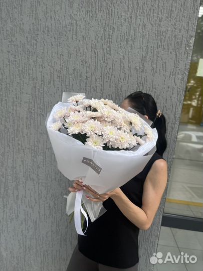 Букет из хризантем