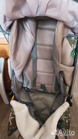 Детские санки коляска