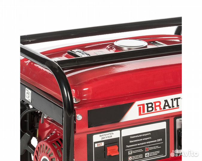 Электрогенератор бензиновый Brait 3800 CU