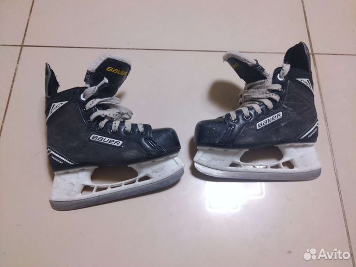 Хоккейные коньки bauer 32 размер