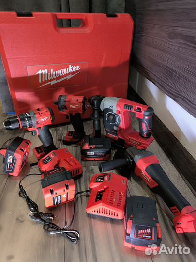 Набор 4в1 milwaukee