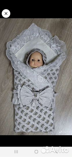 Конверт на выписку летний