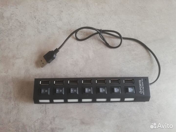 USB HUB разветвитель, USB концентратор
