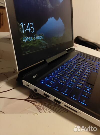 Ноутбук Dell G7 i7-8750h 16gb озу, 500 гб ssd