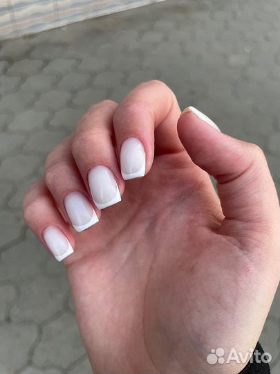 Наращивание ногтей гель лак маникюр