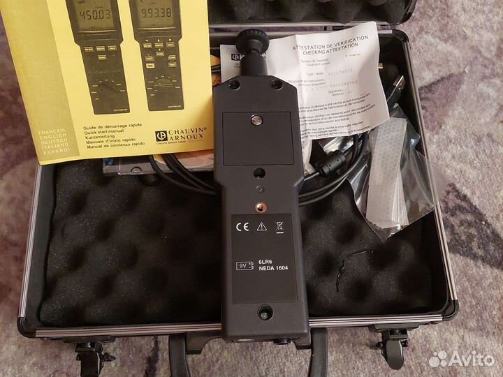 C.A 1727—промышленный тахометр