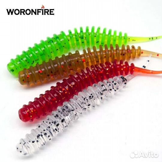 Съедобный силикон для рыбалки с аттрактантом