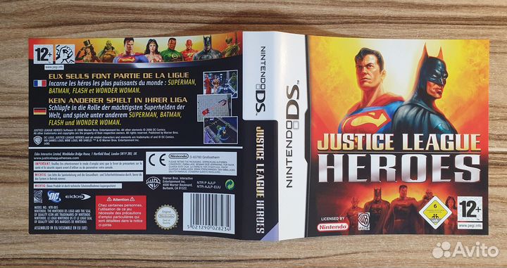 Nintendo DS Justice League Heroes