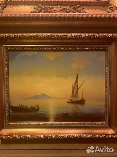 Картина - роспись на фарфоре