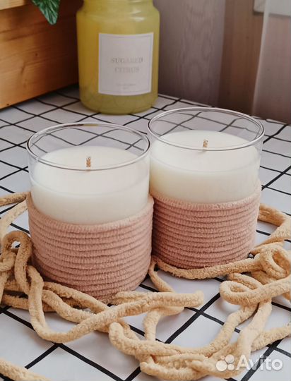 Ароматическая свеча Caramel Popcorn