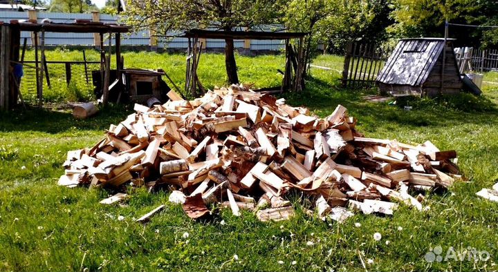 Дрова Ольха навалом от производителя любого объема
