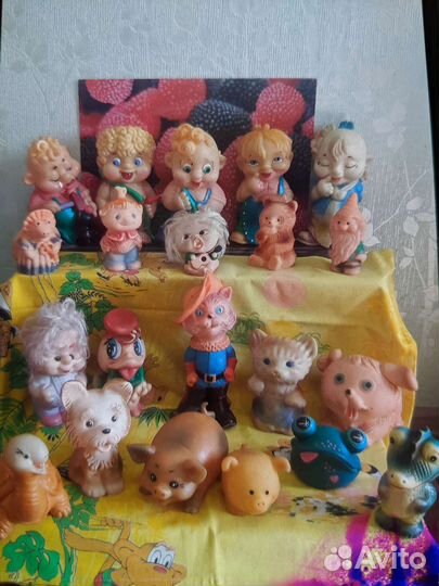 Резиновые игрушки