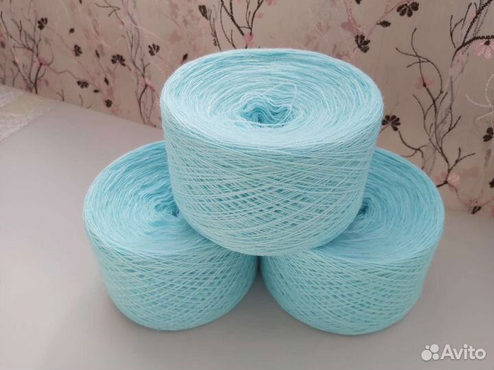 Пряжа бобинная Трикотажная мериносовая