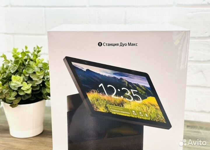 Умная колонка Яндекс Станция Дуо Макс с Алисой