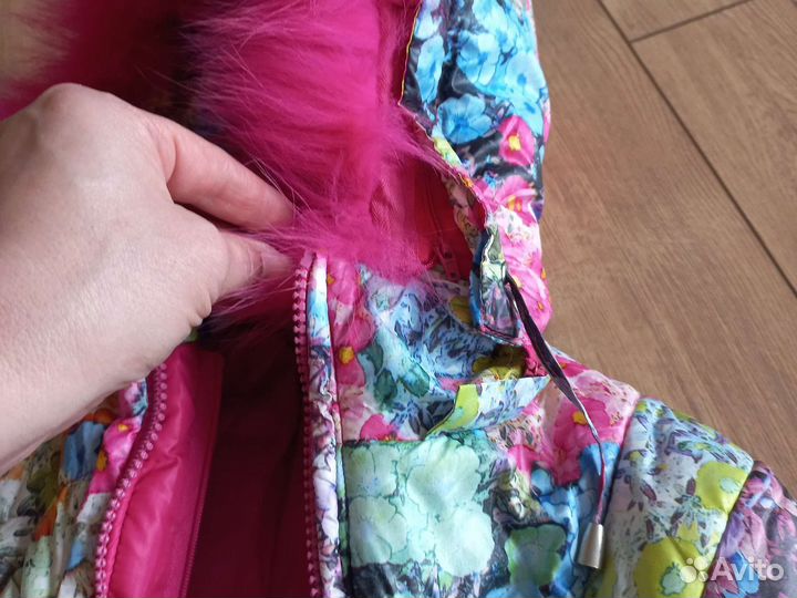 Пальто для девочки 3-5лет