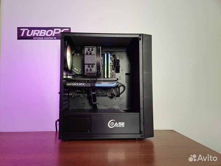 Игровой компьютер Intel i5 12400 и RTX 4060 TI